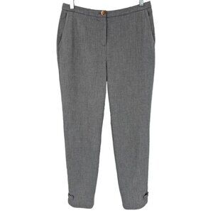 Ted Baker Gray Textured ankle pants light grey Size - 1/ US/2-4